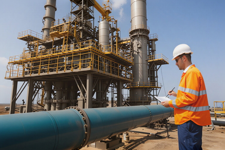 Integrated oil and gas EPC solution project support